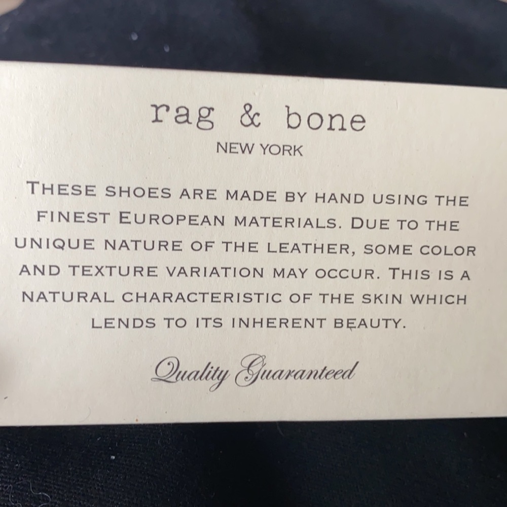 Booties Rag & bone - Picture 7 of 7